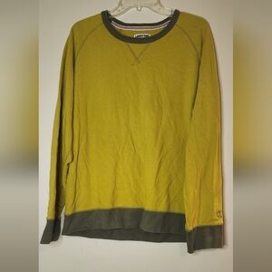 Land's End Lime Green Sweatshirt L